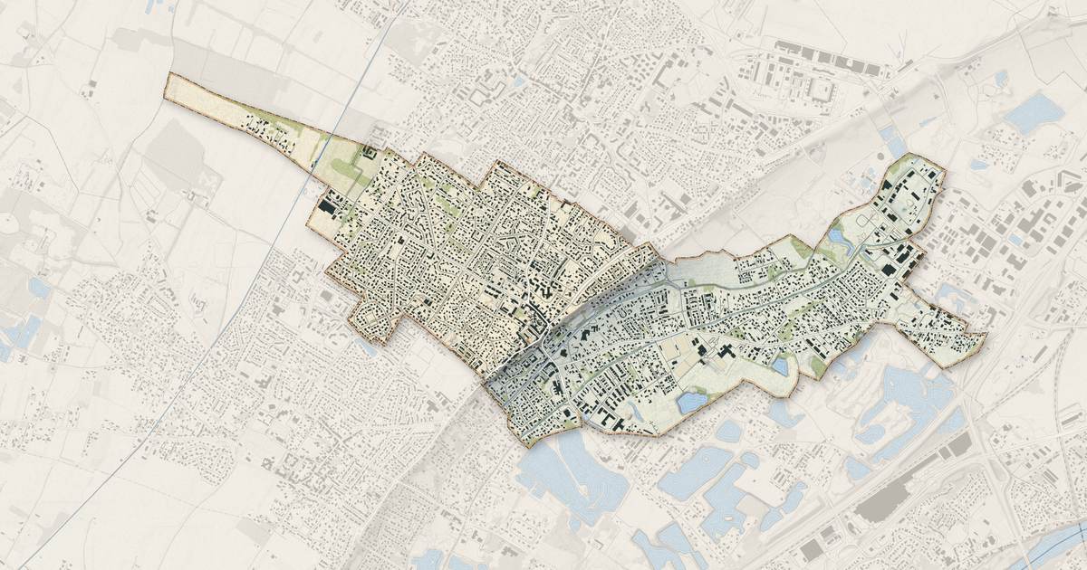 Portrait cartographique de Villeneuve-Tolosane : relief, eau, forêts, bâti et voies, calculés à partir des données de l'IGN