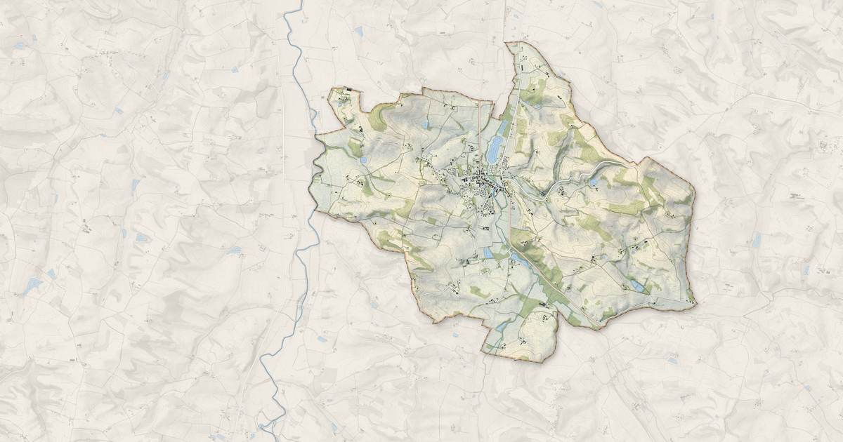 Portrait cartographique de Castéra-Verduzan : relief, eau, forêts, bâti et voies, calculés à partir des données de l'IGN