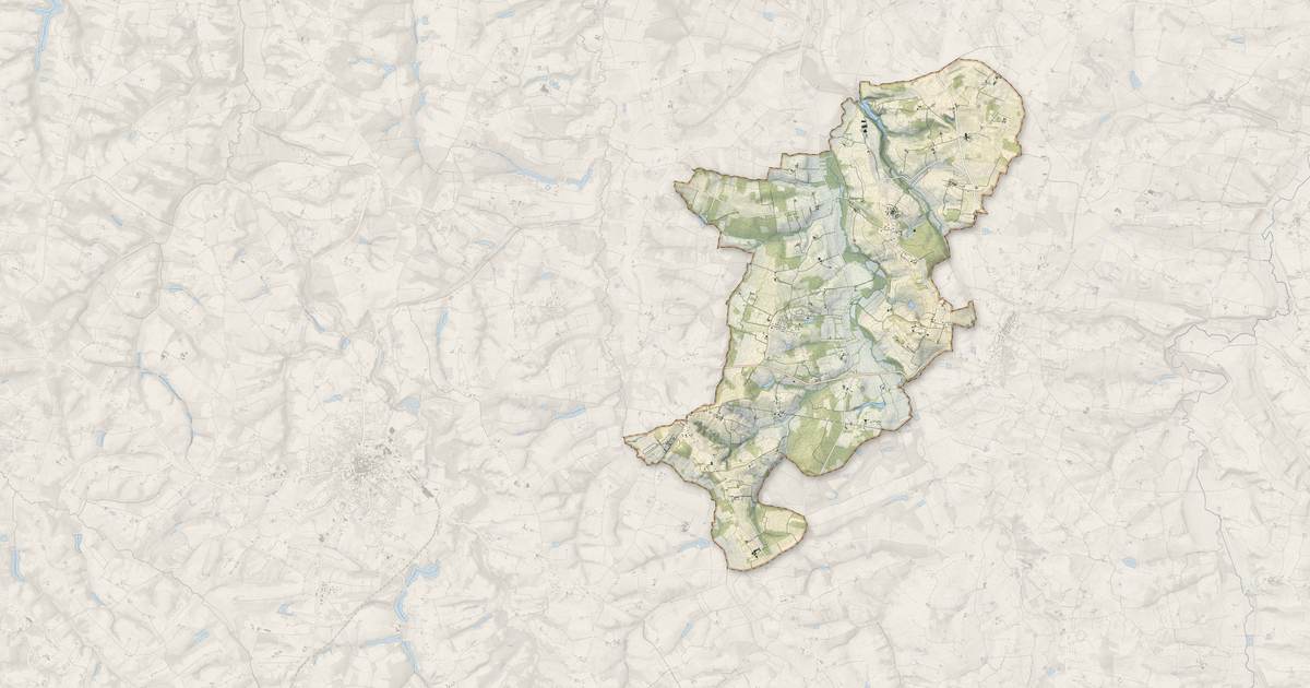 Portrait cartographique de Lagraulet-du-Gers : relief, eau, forêts, bâti et voies, calculés à partir des données de l'IGN