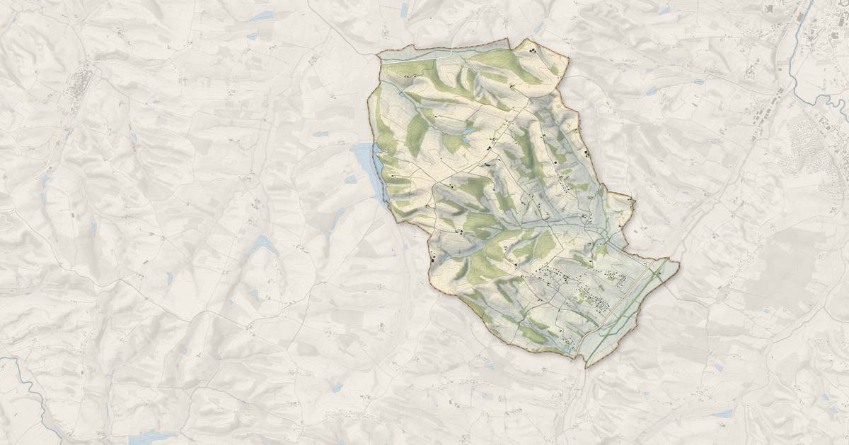 Portrait cartographique de Lasséran : relief, eau, forêts, bâti et voies, calculés à partir des données de l'IGN
