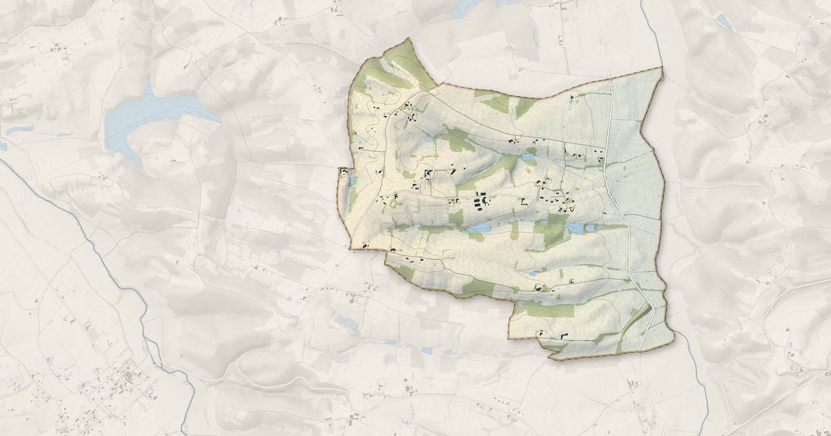 Portrait cartographique de Marseillan : relief, eau, forêts, bâti et voies, calculés à partir des données de l'IGN