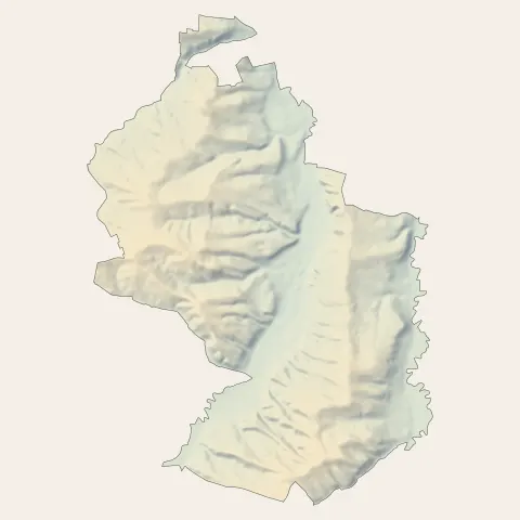 Mauvezin : relief