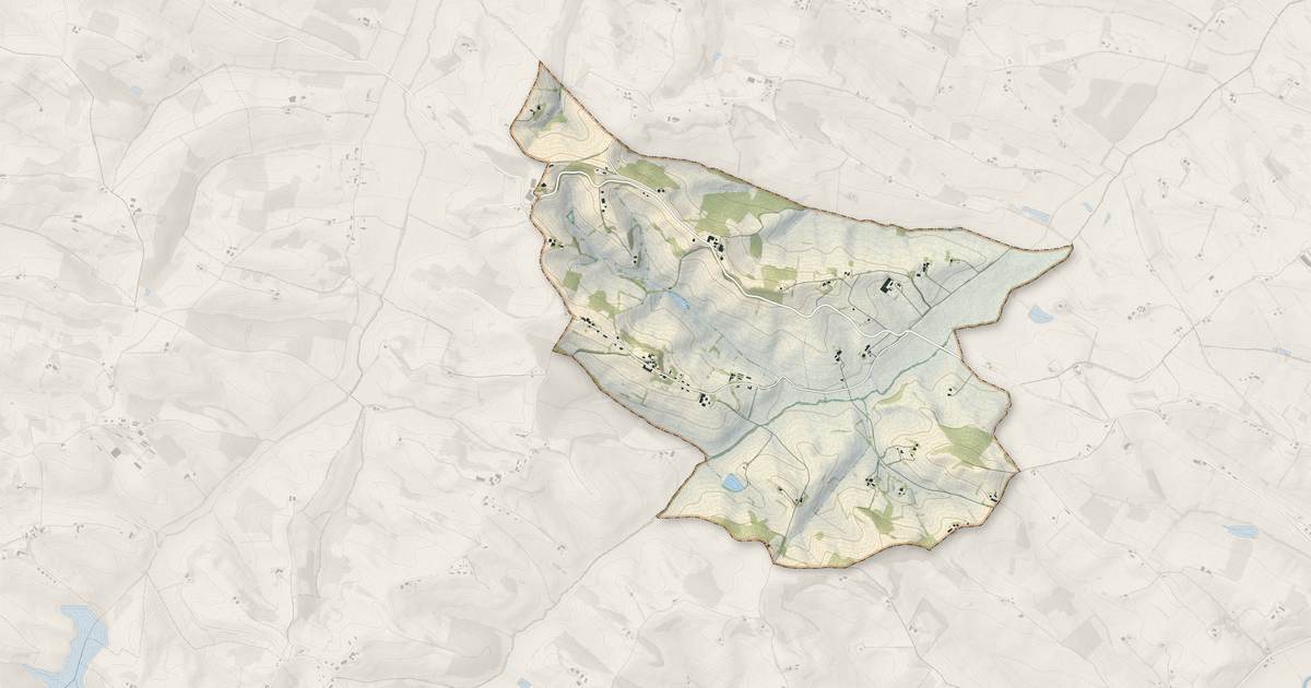 Portrait cartographique de Montamat : relief, eau, forêts, bâti et voies, calculés à partir des données de l'IGN