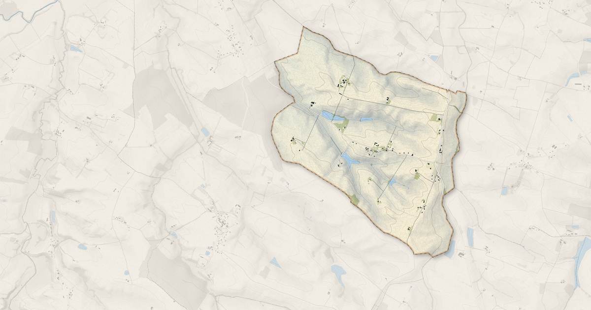 Portrait cartographique de Pis : relief, eau, forêts, bâti et voies, calculés à partir des données de l'IGN