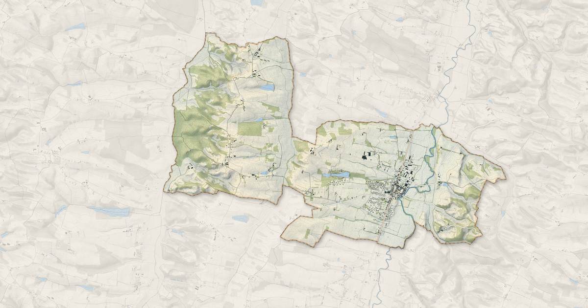 Portrait cartographique de Seissan : relief, eau, forêts, bâti et voies, calculés à partir des données de l'IGN