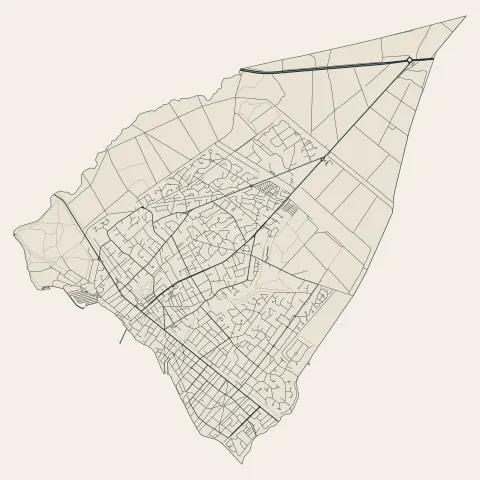 Andernos-les-Bains : voies