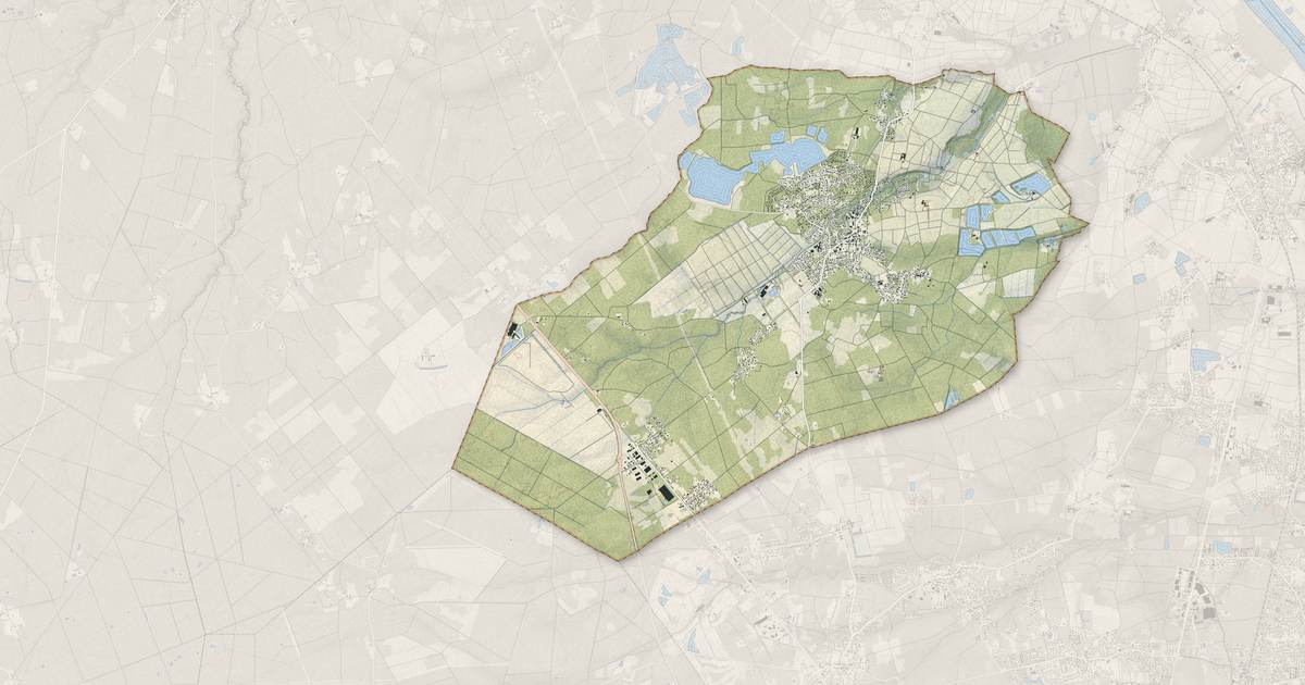 Portrait cartographique de Arsac : relief, eau, forêts, bâti et voies, calculés à partir des données de l'IGN