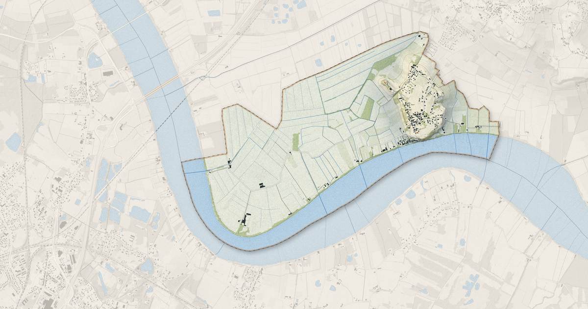 Portrait cartographique de Asques : relief, eau, forêts, bâti et voies, calculés à partir des données de l'IGN