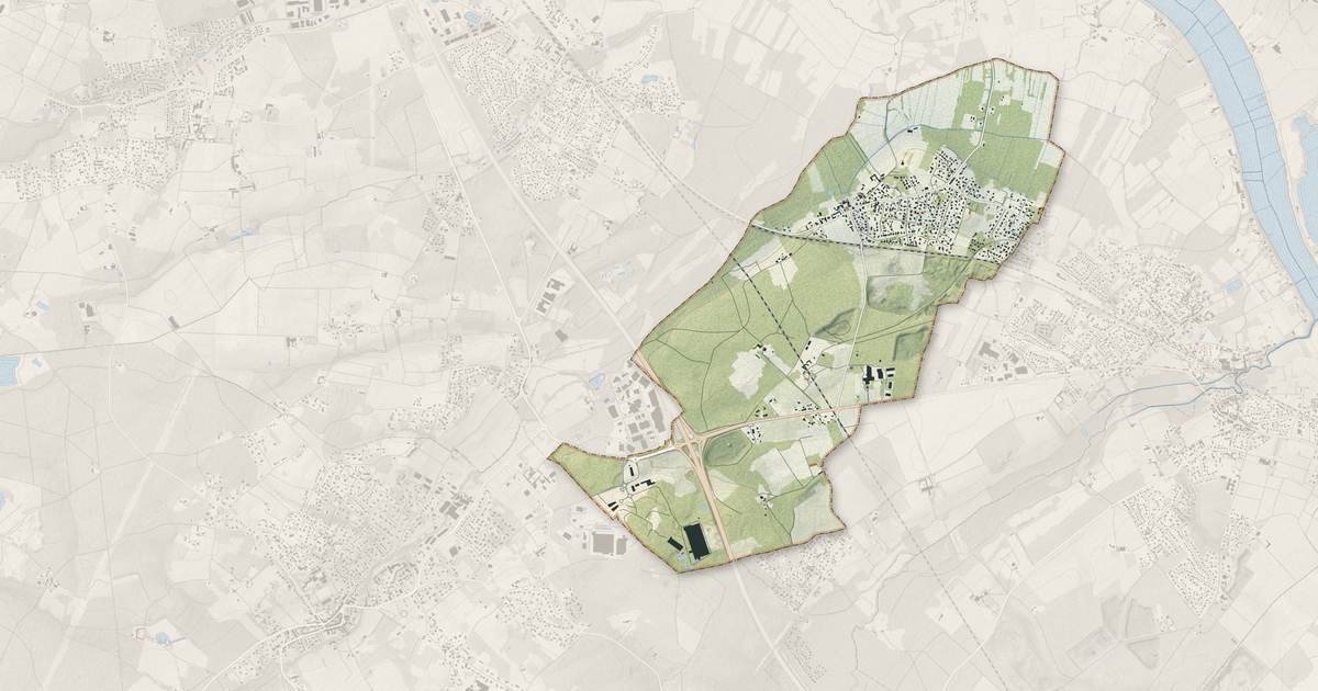 Portrait cartographique de Ayguemorte-les-Graves : relief, eau, forêts, bâti et voies, calculés à partir des données de l'IGN