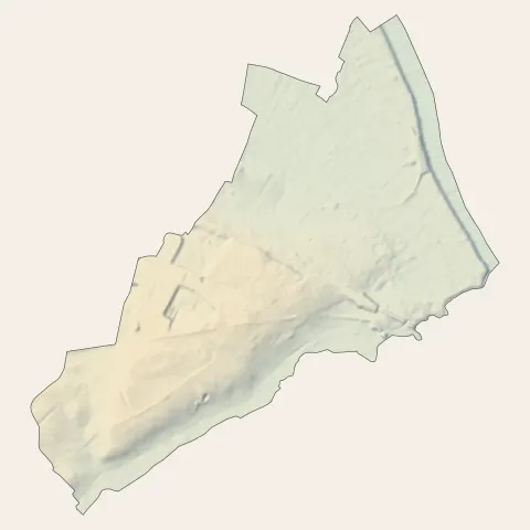 Beautiran : relief