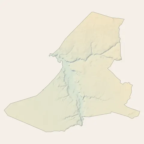 Belin-Béliet : relief