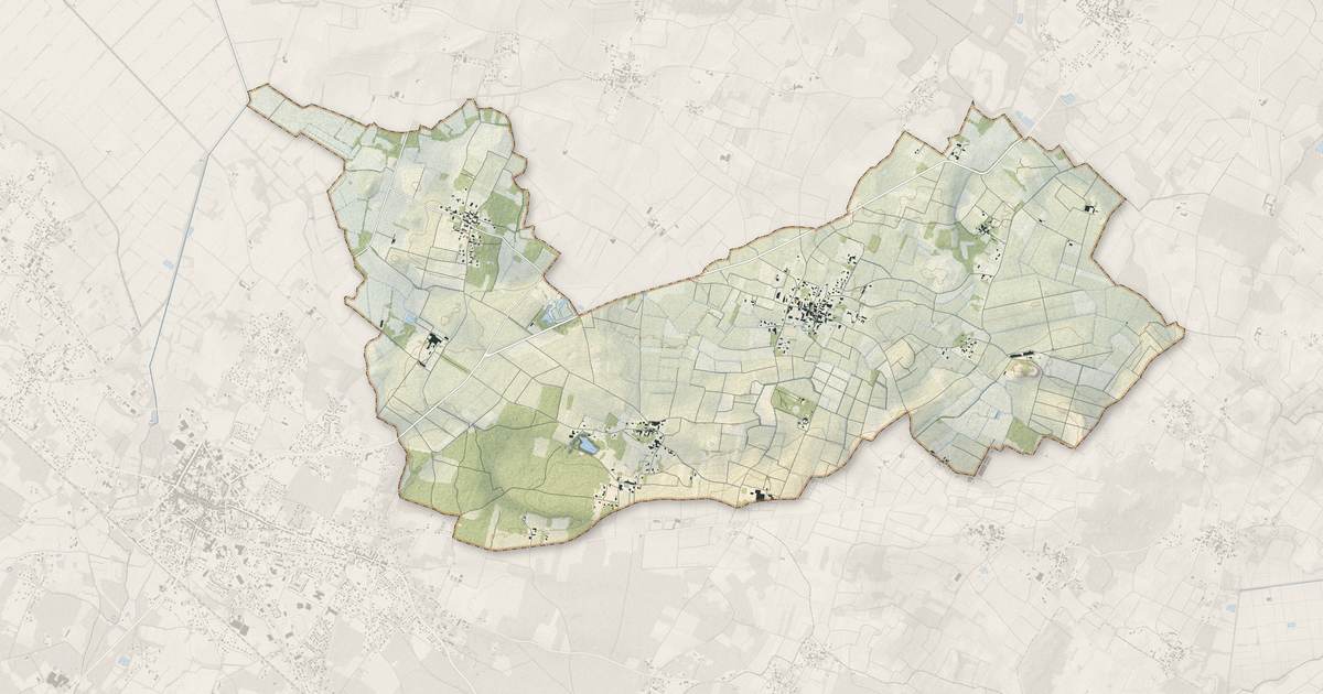 Portrait cartographique de Blaignan-Prignac : relief, eau, forêts, bâti et voies, calculés à partir des données de l'IGN