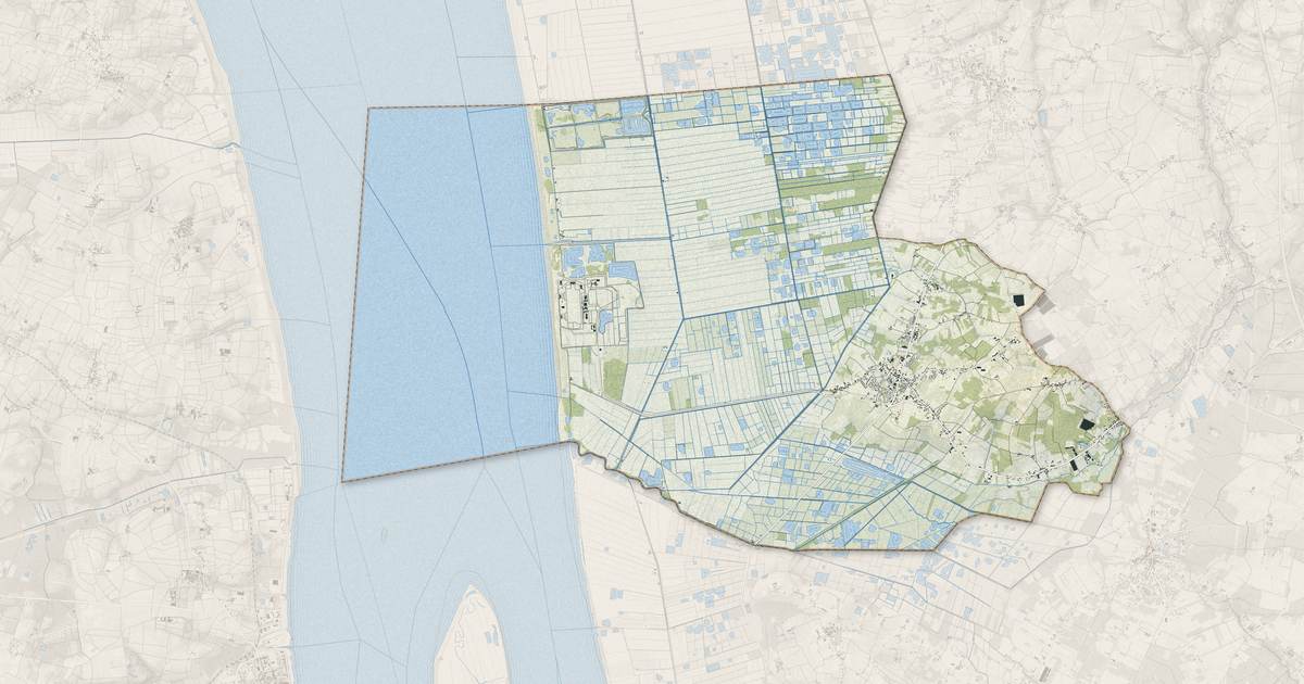 Portrait cartographique de Braud-et-Saint-Louis : relief, eau, forêts, bâti et voies, calculés à partir des données de l'IGN