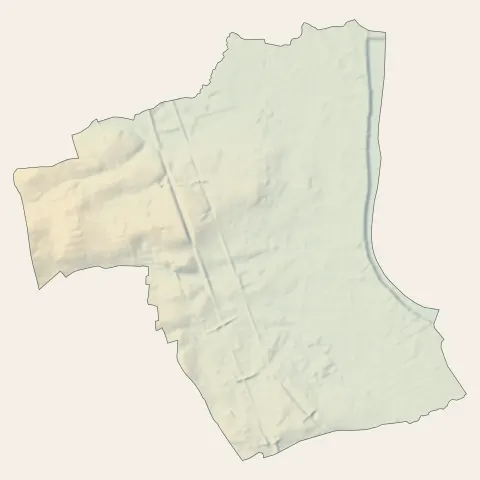Cadaujac : relief