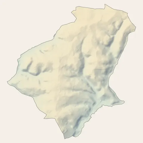 Carignan-de-Bordeaux : relief