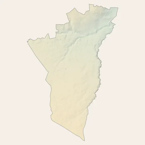 Castelnau-de-Médoc : relief