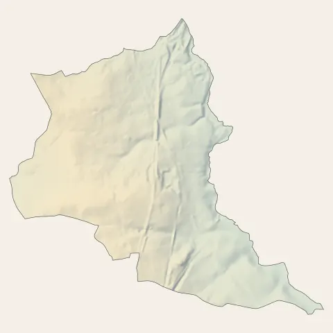 Cavignac : relief