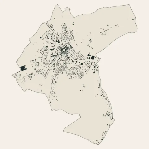 Créon : bâti