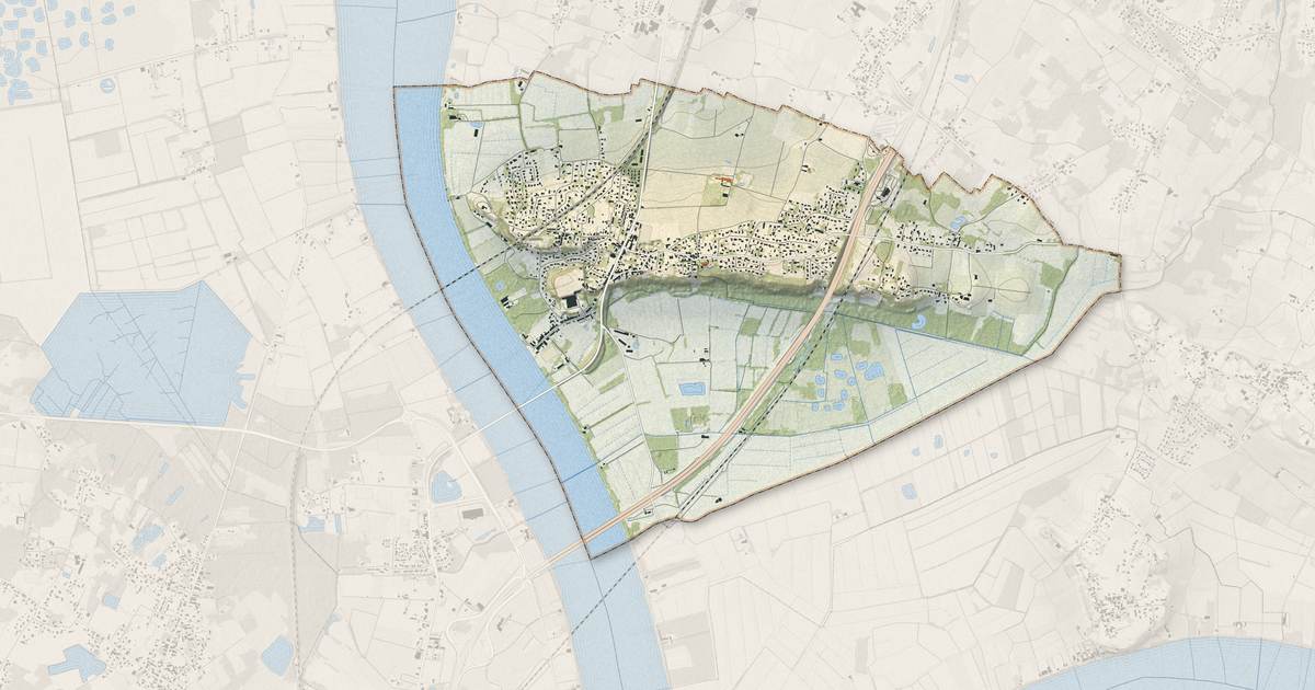 Portrait cartographique de Cubzac-les-Ponts : relief, eau, forêts, bâti et voies, calculés à partir des données de l'IGN