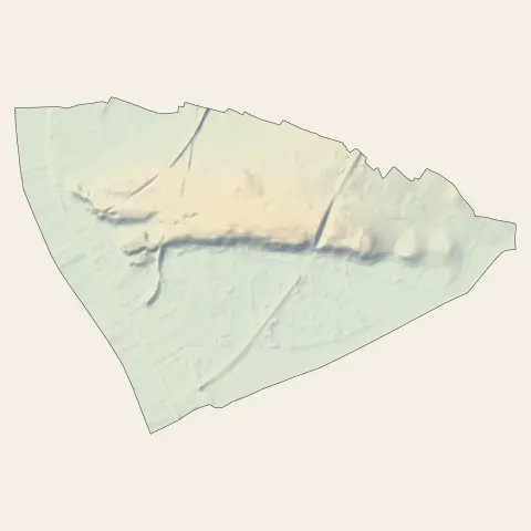 Cubzac-les-Ponts : relief