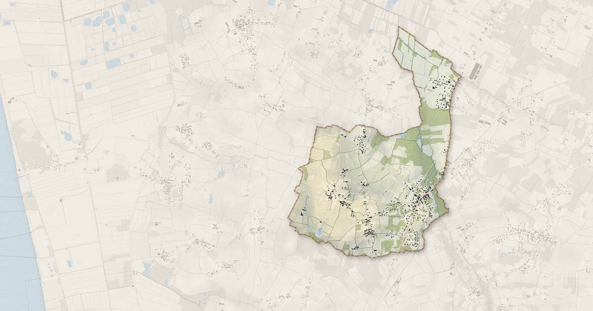 Portrait cartographique de Eyrans : relief, eau, forêts, bâti et voies, calculés à partir des données de l'IGN