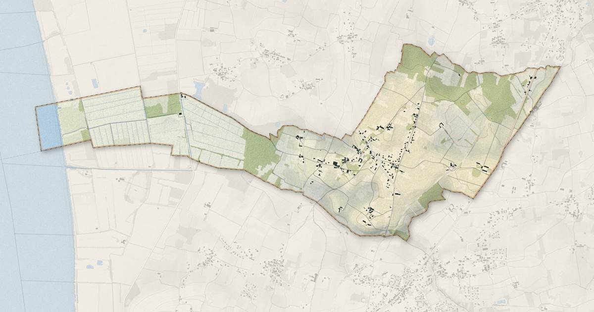 Portrait cartographique de Fours : relief, eau, forêts, bâti et voies, calculés à partir des données de l'IGN