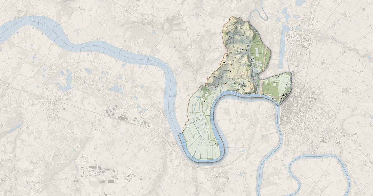 Portrait cartographique de Fronsac : relief, eau, forêts, bâti et voies, calculés à partir des données de l'IGN