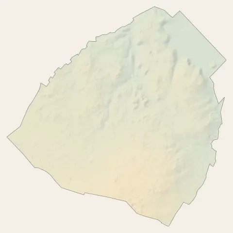 Gaillan-en-Médoc : relief