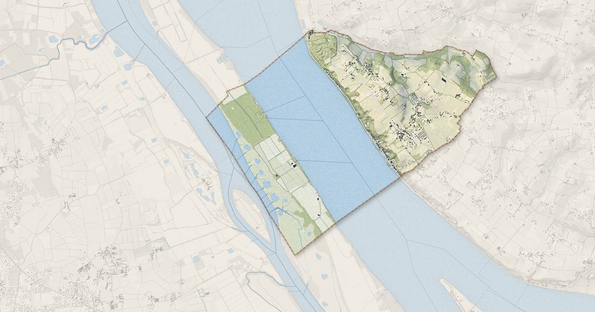 Portrait cartographique de Gauriac : relief, eau, forêts, bâti et voies, calculés à partir des données de l'IGN