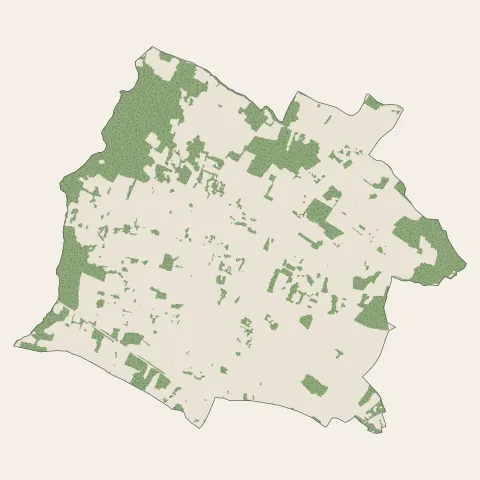 La Lande-de-Fronsac : bois, forêts et landes