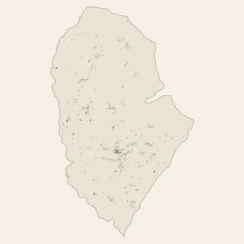 Laruscade : bâti