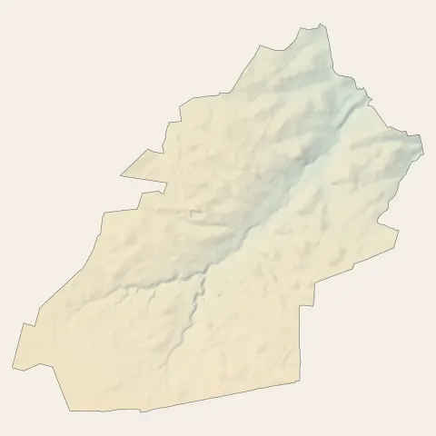 Léognan : relief