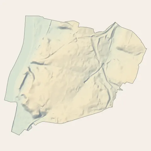 Lormont : relief