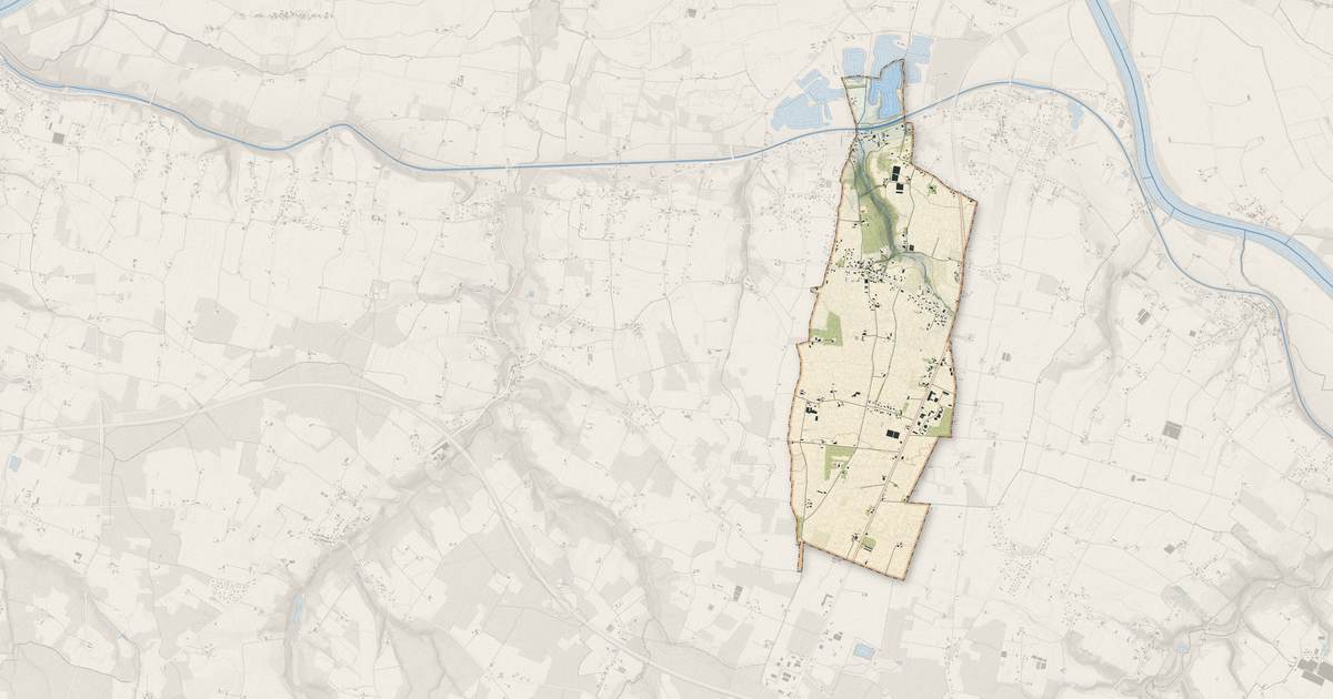 Portrait cartographique de Loupiac-de-la-Réole : relief, eau, forêts, bâti et voies, calculés à partir des données de l'IGN