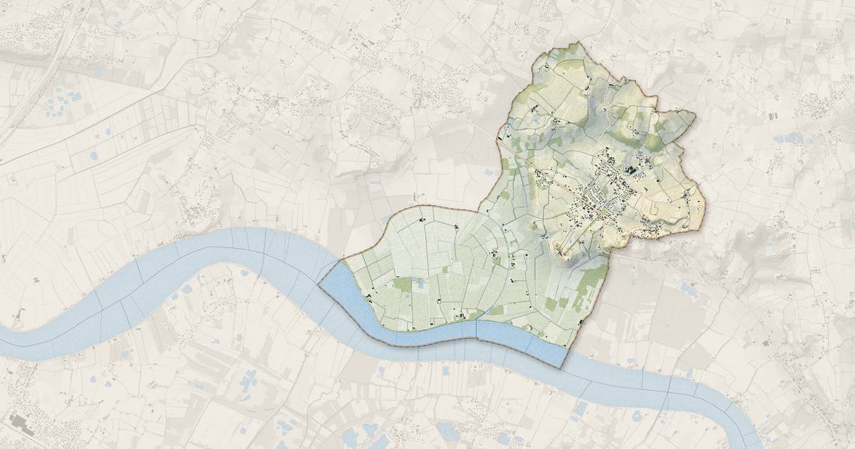 Portrait cartographique de Lugon-et-l'Île-du-Carnay : relief, eau, forêts, bâti et voies, calculés à partir des données de l'IGN