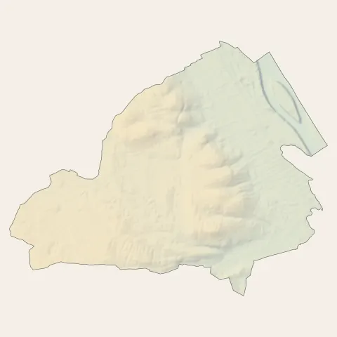 Margaux-Cantenac : relief