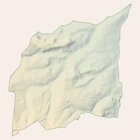 Montussan : relief