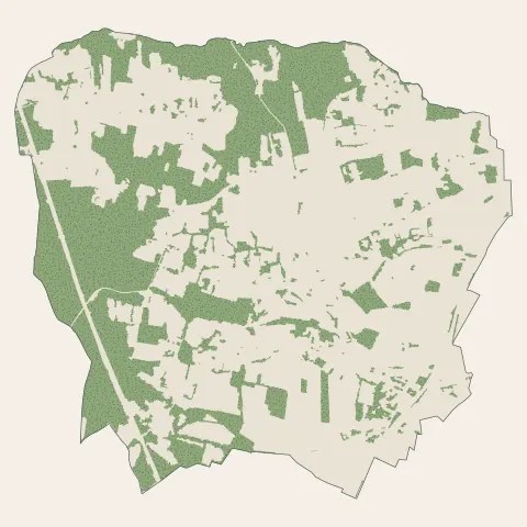 Peujard : bois, forêts et landes