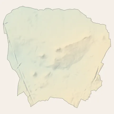 Peujard : relief