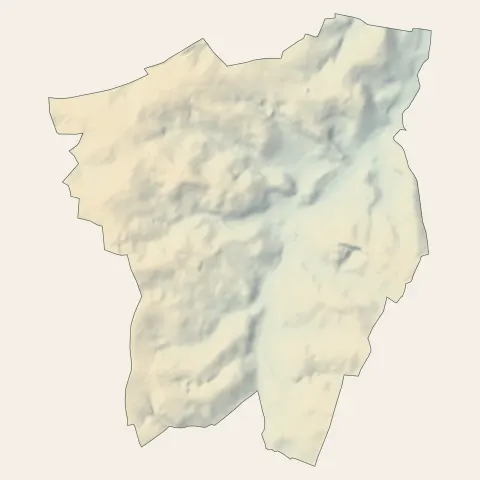 Pompignac : relief