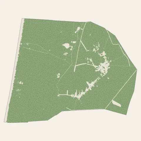 Le Porge : bois, forêts et landes