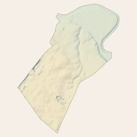 Portets : relief