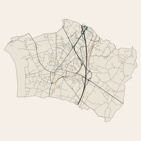 Saint-André-de-Cubzac : voies