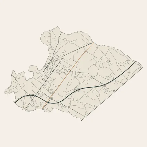 Saint-Denis-de-Pile : voies