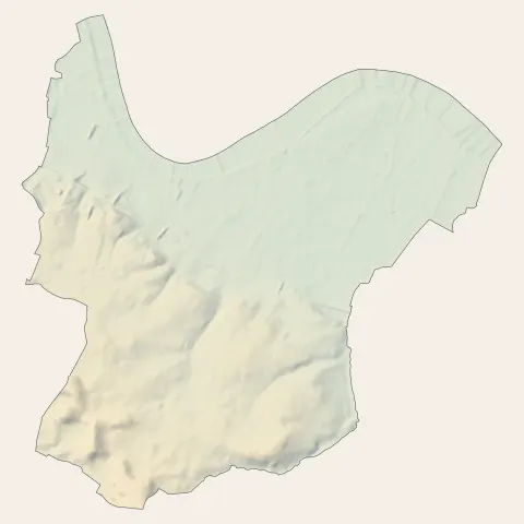 Saint-Loubès : relief