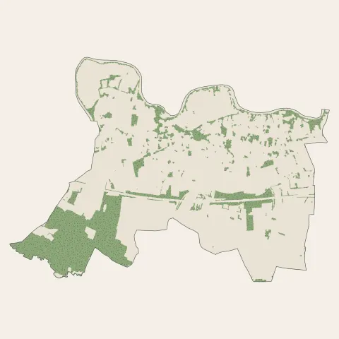 Saint-Médard-de-Guizières : bois, forêts et landes