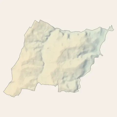 Saint-Quentin-de-Baron : relief
