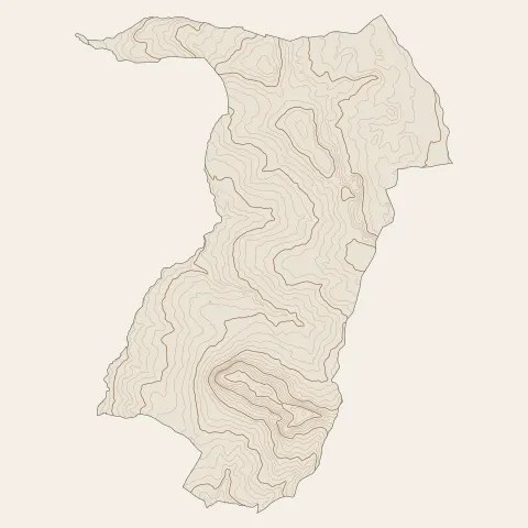 Saint-Savin : courbes de niveau