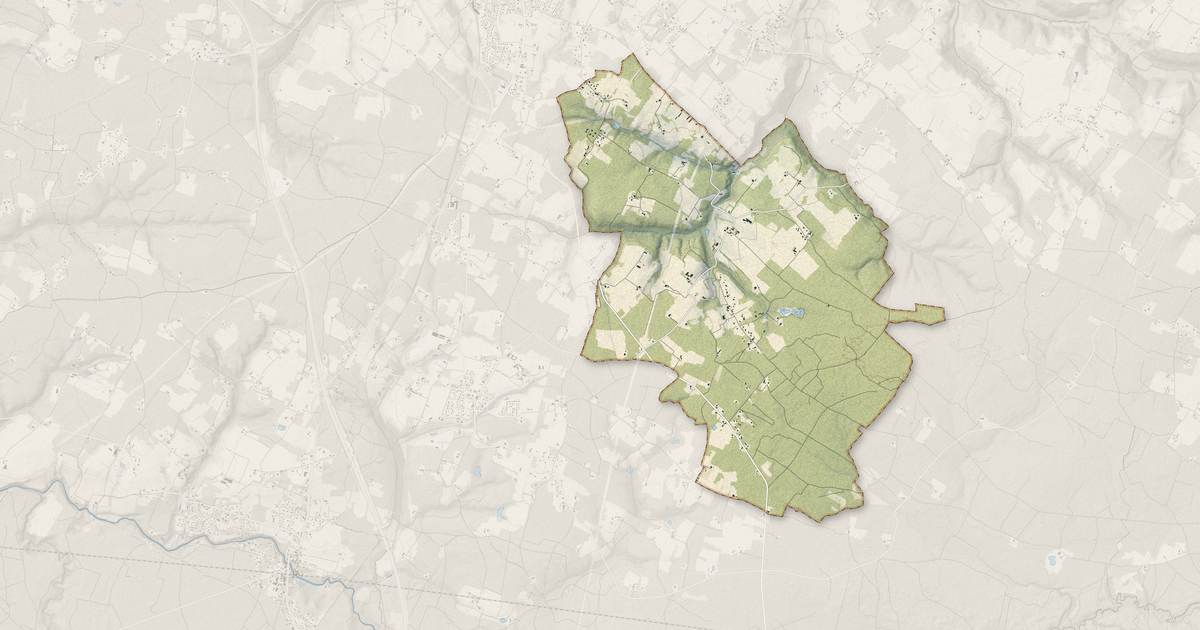 Portrait cartographique de Sauviac : relief, eau, forêts, bâti et voies, calculés à partir des données de l'IGN