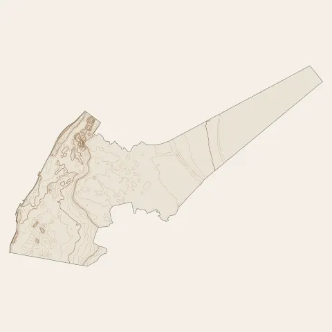 Soulac-sur-Mer : courbes de niveau